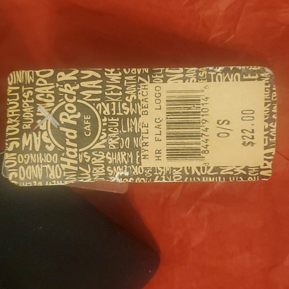 NWT Hard Rock Myrtle Beach Flag Logo Hat - Picture 6 of 14